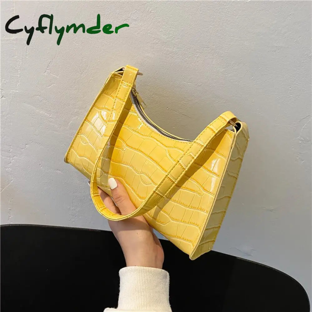 Cyflymder Pleated Cloud Handlebags For Women Shoulder Bags Leisure Armpit Bag Shopping New Trend