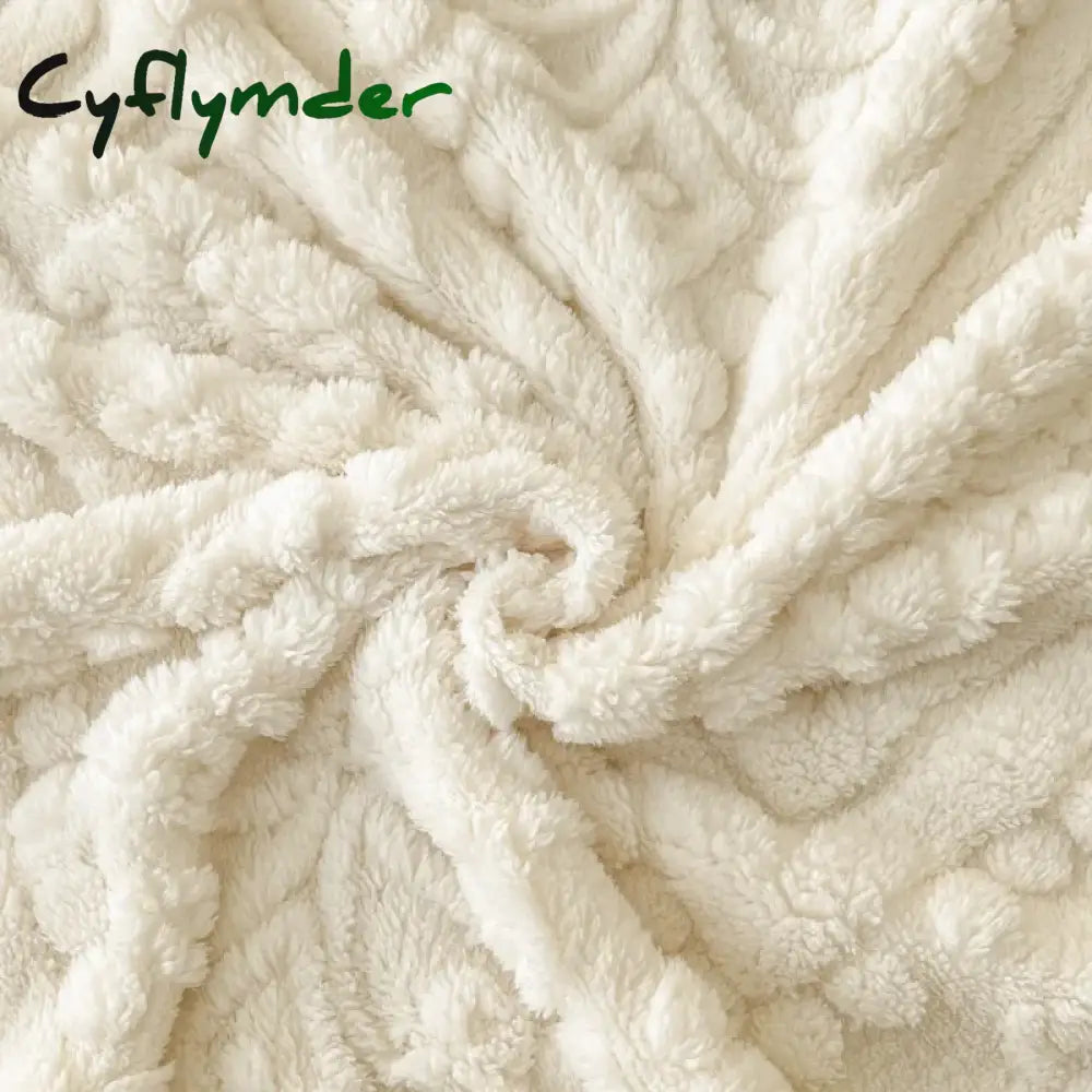 Cyflymder Plush Mattress Cover for Bed,stretch Soft Material Fitted Sheet Keep Warm,dust Protector,machine Washable