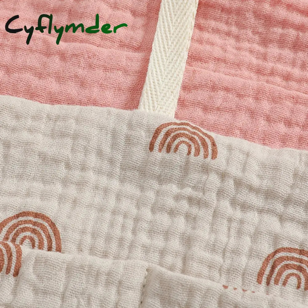 Cyflymder Portable Baby Crib Storage Bag Nappy Organizer Multifunctional Newborn Bed Headboard