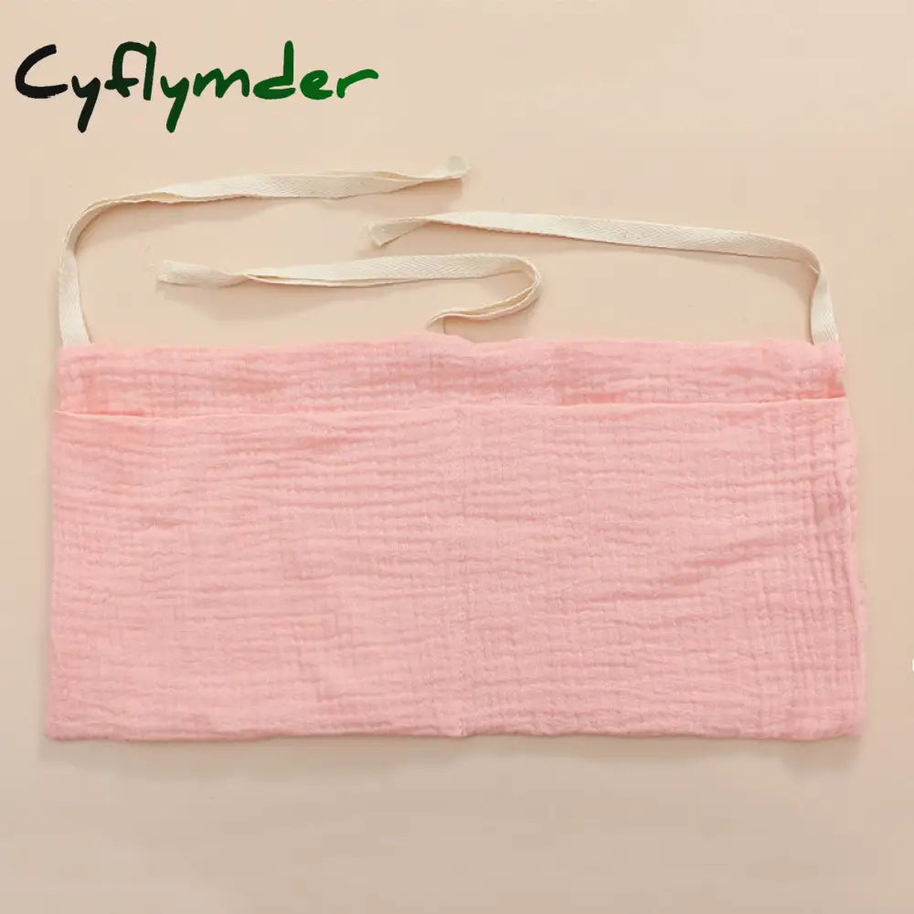 Cyflymder Portable Baby Crib Storage Bag Nappy Organizer Multifunctional Newborn Bed Headboard