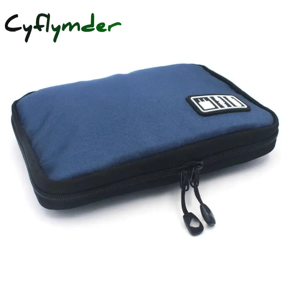 Cyflymder Portable Cable Organizer Bag Travel Digital Electronic Accessories Storage Usb Charger