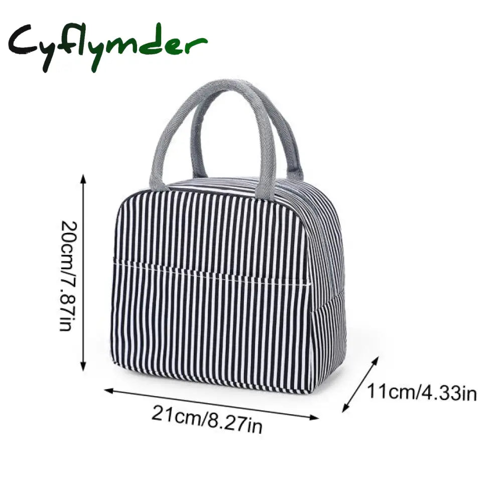 Cyflymder Portable Insulated Bag Waterproof Insulation Lunch Box Thermal Cooler Bags Food Picnic