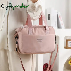 Cyflymder Portable Lunch Bag For Ol Women Thermal Insulated Box Tote Cooler Handbag Waterproof