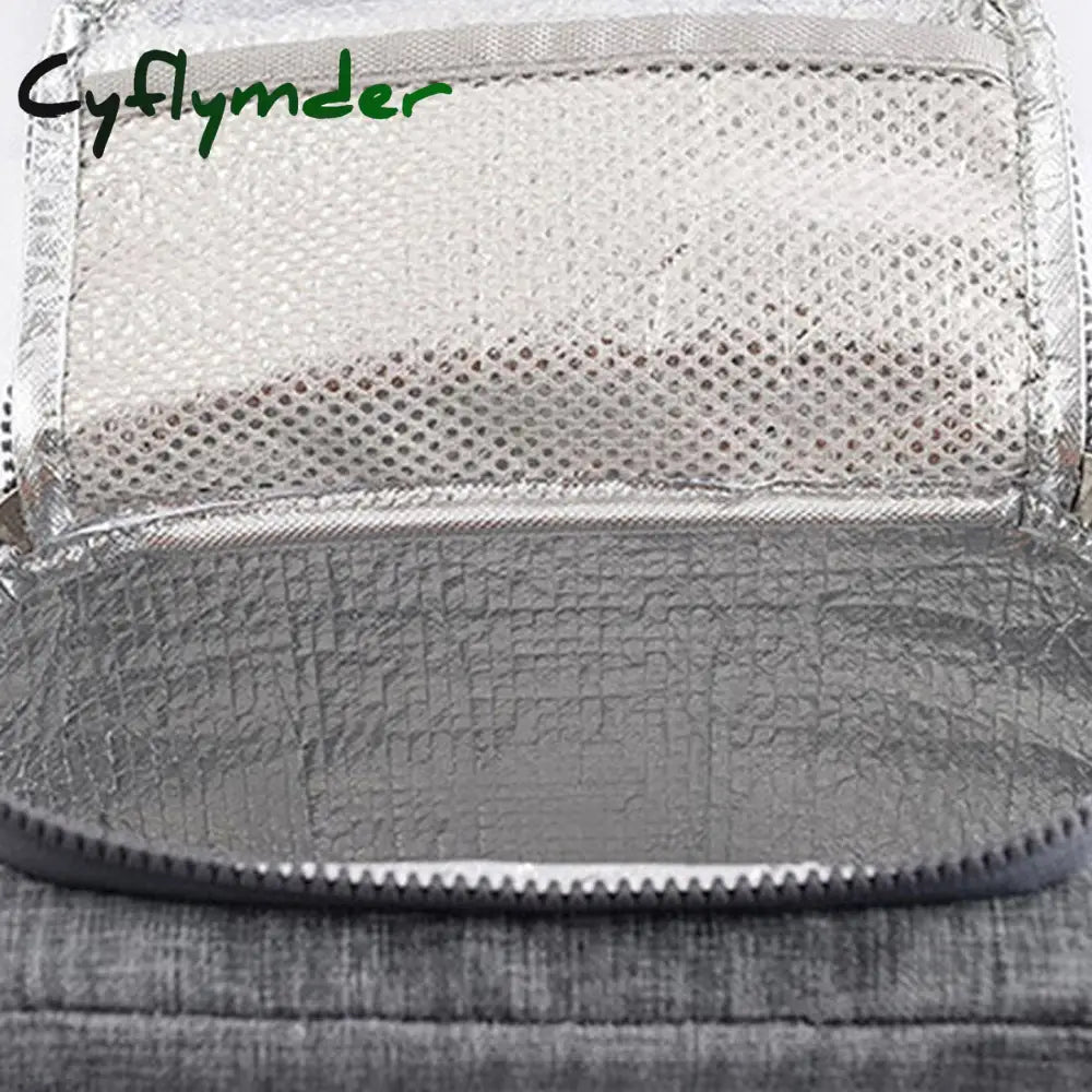 Cyflymder Portable Lunch Bag New Thermal Insulated Box Tote Cooler Handbag Bento Pouch Dinner