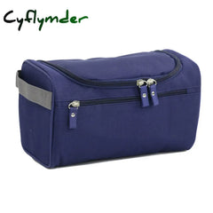 Cyflymder Portable Makeup Bag Unisex Capacity Waterproof Cosmetic Organizer Toiletry Hanging Case