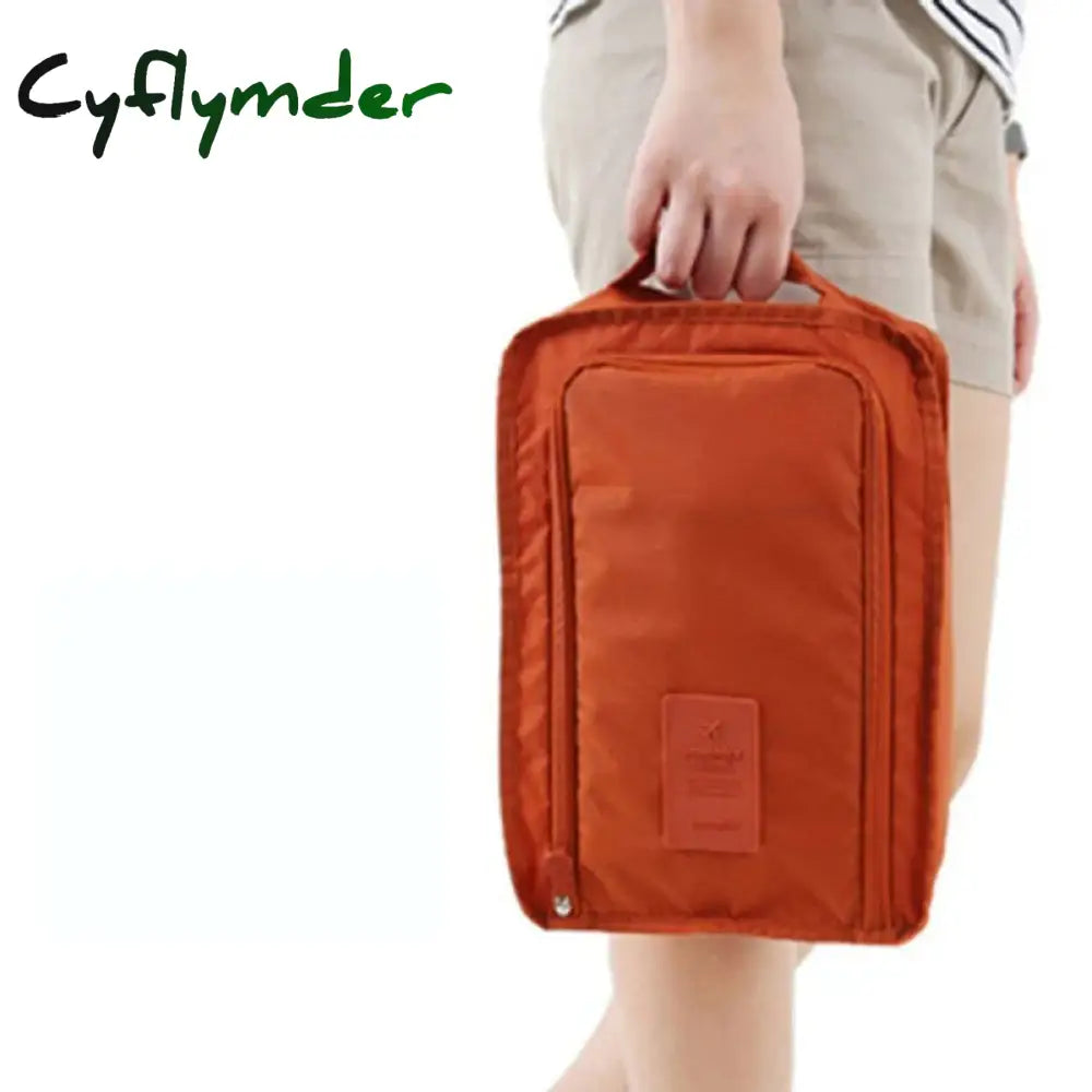 Cyflymder Portable Storage Bag Multi-Functional Travel Essential Cosmetic Toiletries Underwear Shoe