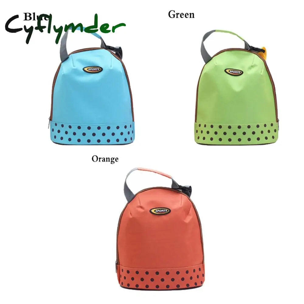 Cyflymder Portable Travel Picnic Oxford Tote Bag Organizer Insulated Thermal Carry Bento Food