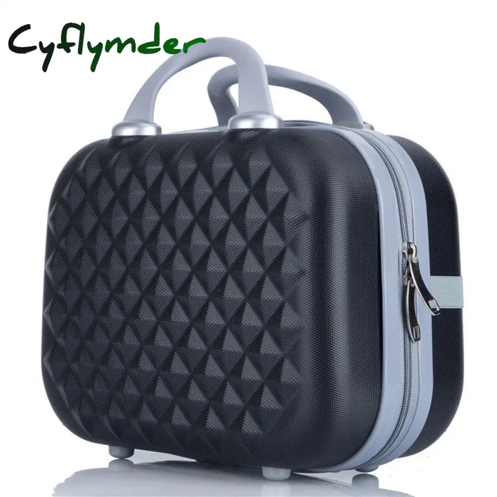 Cyflymder Professional Cosmetic Bag Organizer For Women Travel Makeup Cases Large Capacity