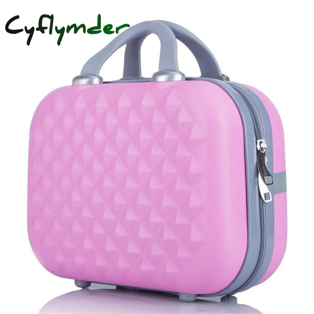 Cyflymder Professional Cosmetic Bag Organizer For Women Travel Makeup Cases Large Capacity