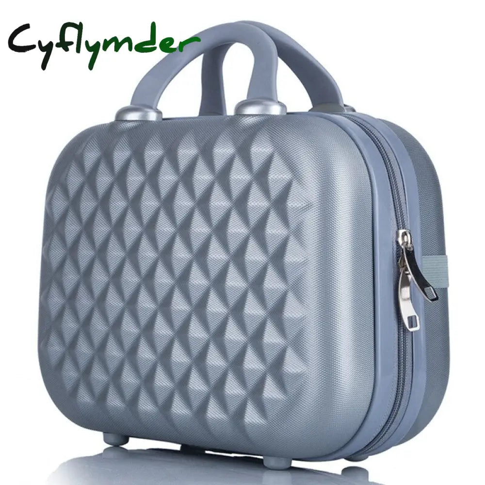 Cyflymder Professional Cosmetic Bag Organizer For Women Travel Makeup Cases Large Capacity