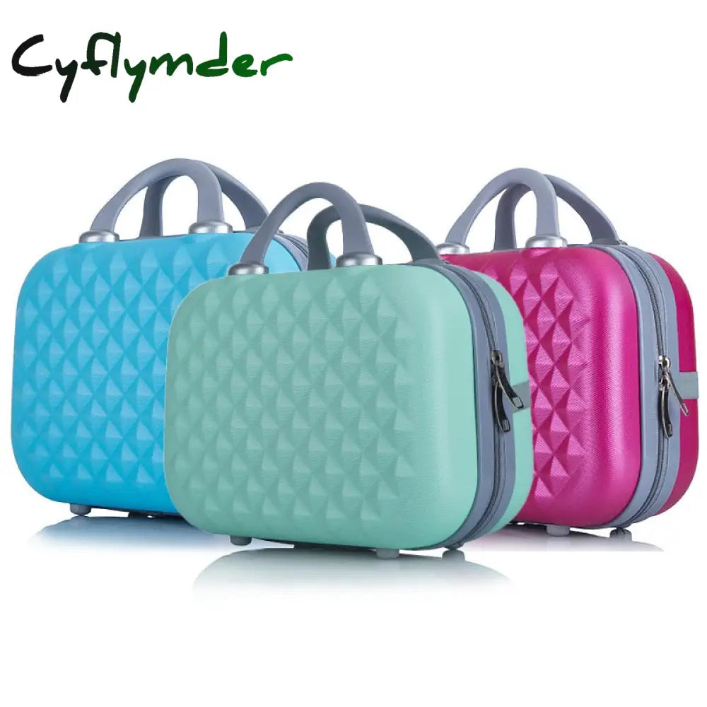 Cyflymder Professional Cosmetic Bag Organizer For Women Travel Makeup Cases Large Capacity