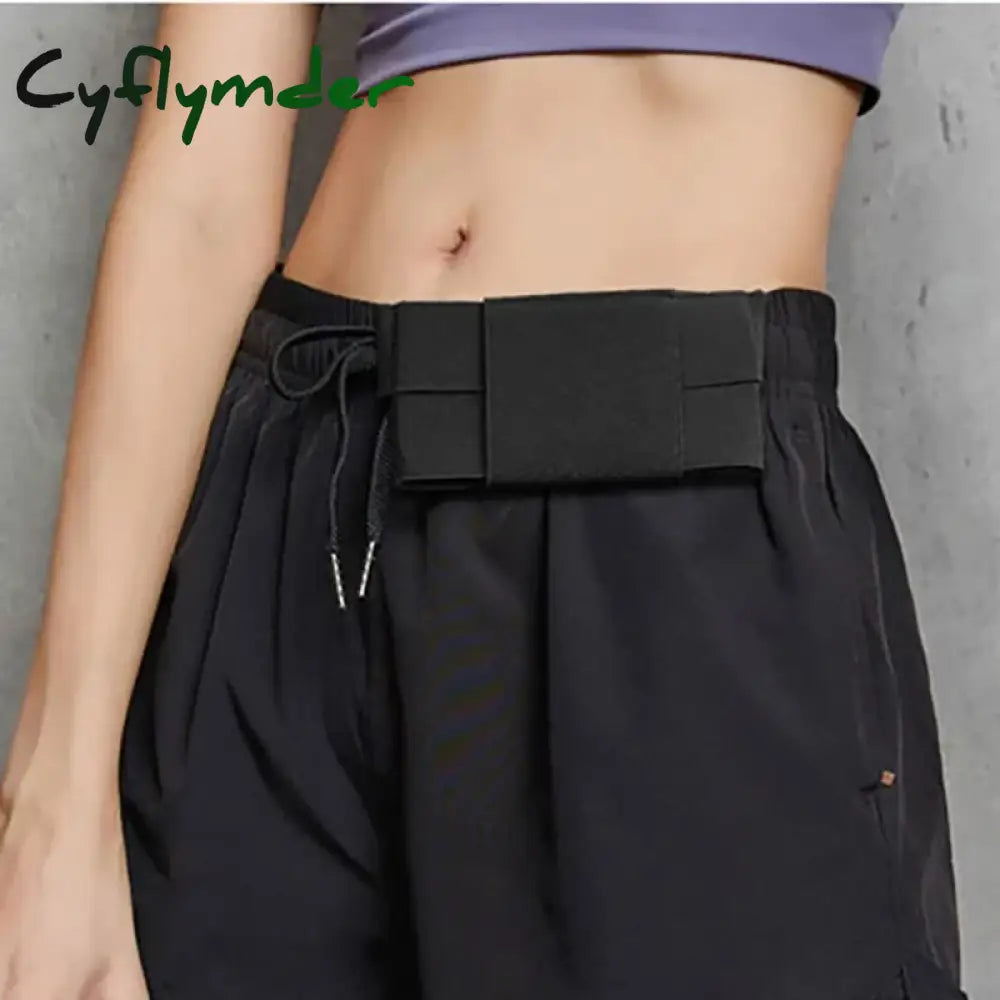 Cyflymder Professional Outdoor Mini Portable Phone Key Waist Bag Pouch Invisible Wallet Fanny Pack