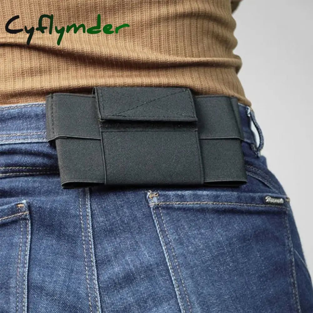 Cyflymder Professional Outdoor Mini Portable Phone Key Waist Bag Pouch Invisible Wallet Fanny Pack