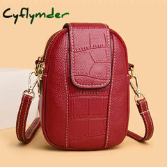 Cyflymder Pu Leather Ladies Crossbody Messenger Bags Bolsa Women Handbag Bolsos Flap Vintage Small