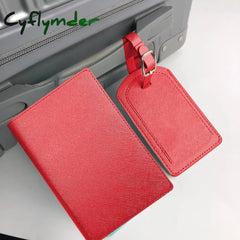 Cyflymder Pu Passport Covers Business Credit Id Cards Holder Case Wallets Pouch Women Men Air