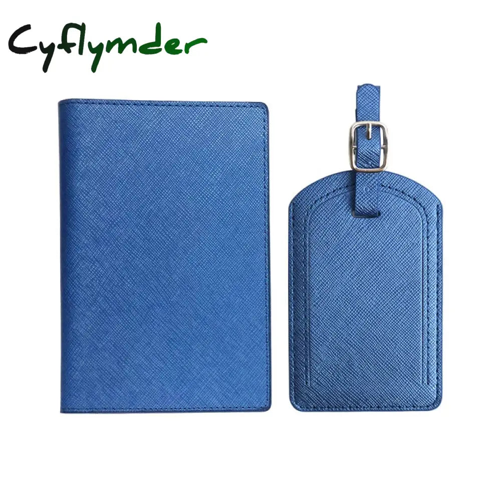 Cyflymder Pu Passport Covers Business Credit Id Cards Holder Case Wallets Pouch Women Men Air