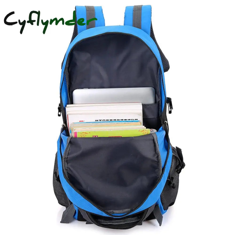 Cyflymder Quality Nylon Waterproof Travel Backpacks Men Climbing Bags Hiking Backpack Outdoor Sport