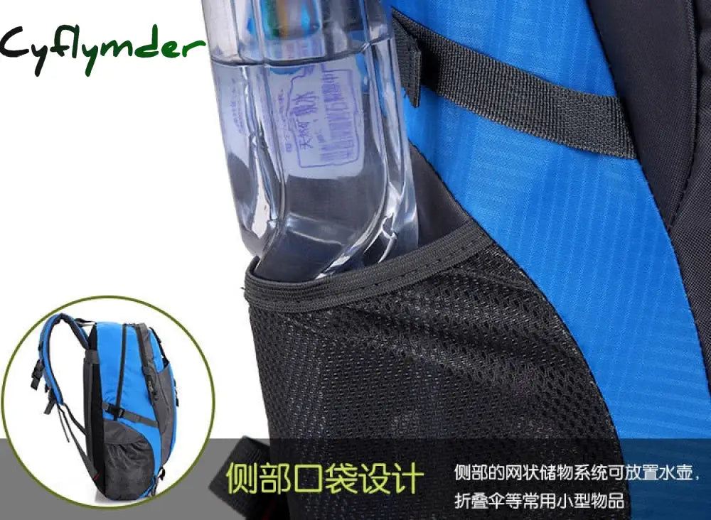 Cyflymder Quality Nylon Waterproof Travel Backpacks Men Climbing Bags Hiking Backpack Outdoor Sport