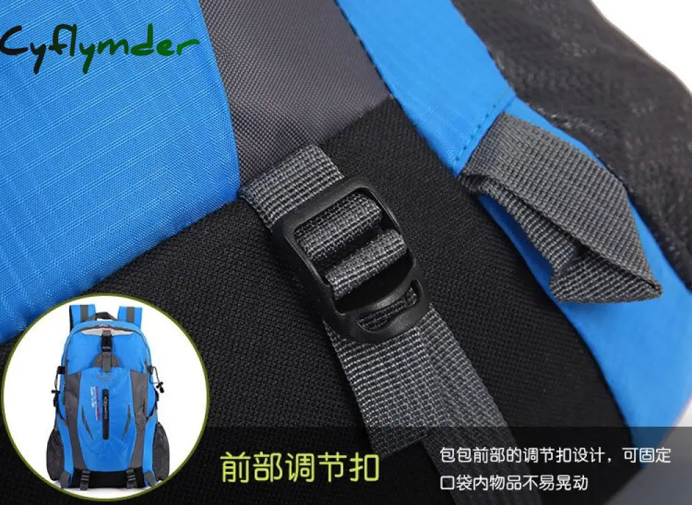 Cyflymder Quality Nylon Waterproof Travel Backpacks Men Climbing Bags Hiking Backpack Outdoor Sport