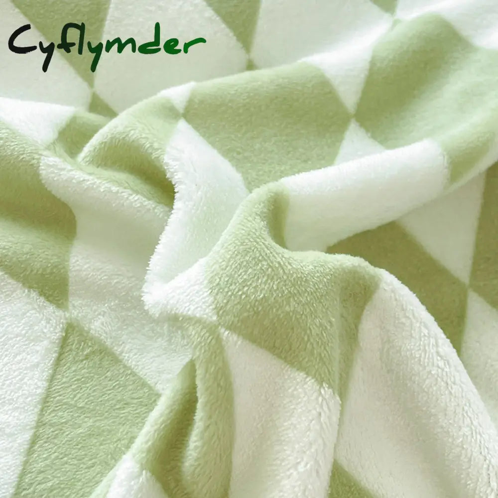 room inspo Winter Double-Sided Thickened Milk Coral Fleece Bed Four-Piece Set Fleece-lined Flange Suede Bed Sheet Quilt Cover Bedding Fitted Sheet