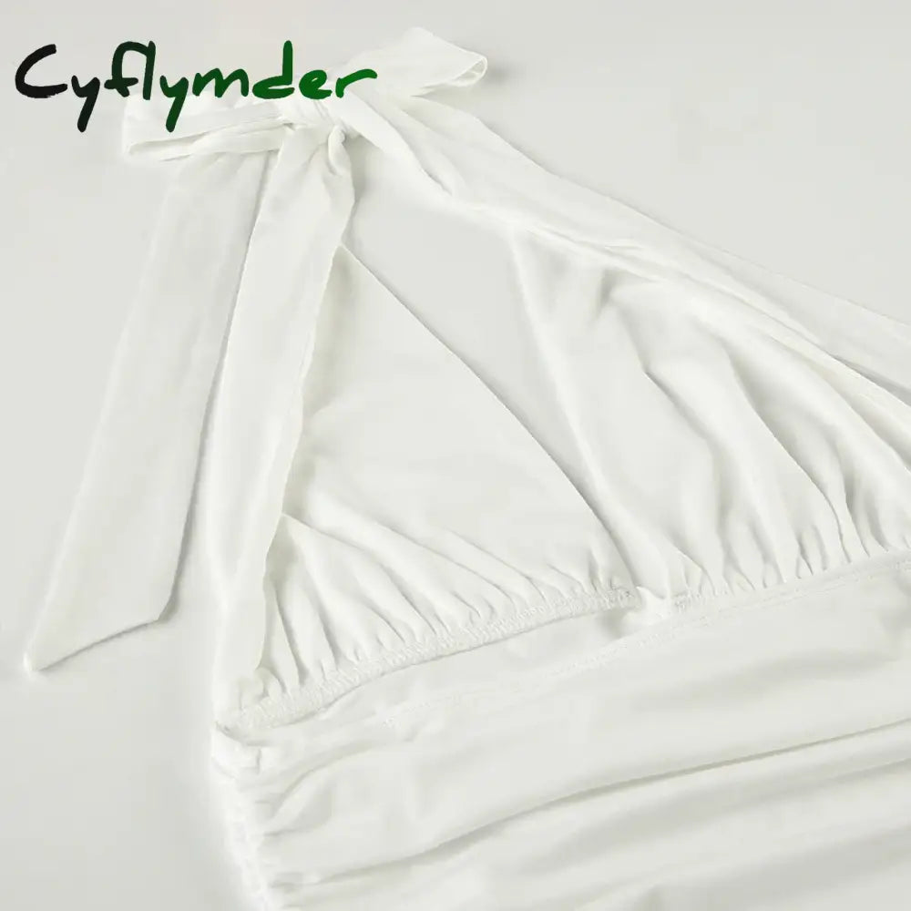 Cyflymder Sexy Vintage Solid Lace Up Camisole Sleeveless Y2K Backless Clothes Fashion Korean Aesthetic Women’s Crop