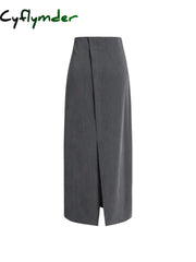 Cyflymder- She’s Effortless Slit Maxi Skirt Skirts