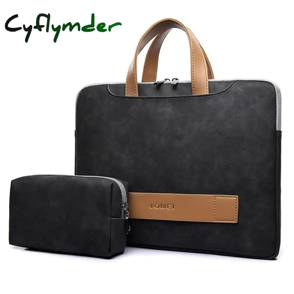 Cyflymder Shockproof Laptop Bag 14 Inch Waterproof Sleeve With Handle Notebook Computer For Macbook