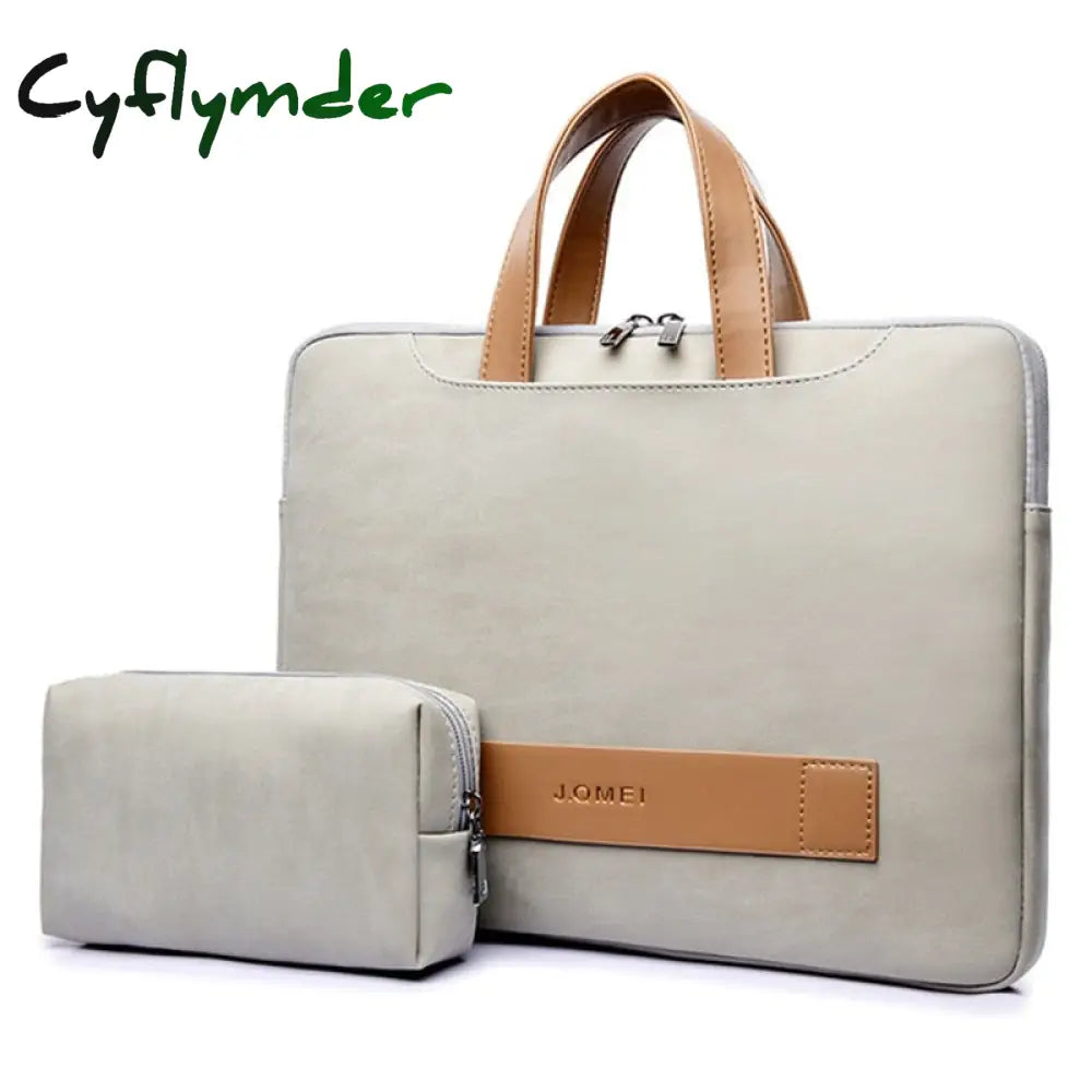 Cyflymder Shockproof Laptop Bag 14 Inch Waterproof Sleeve With Handle Notebook Computer For Macbook