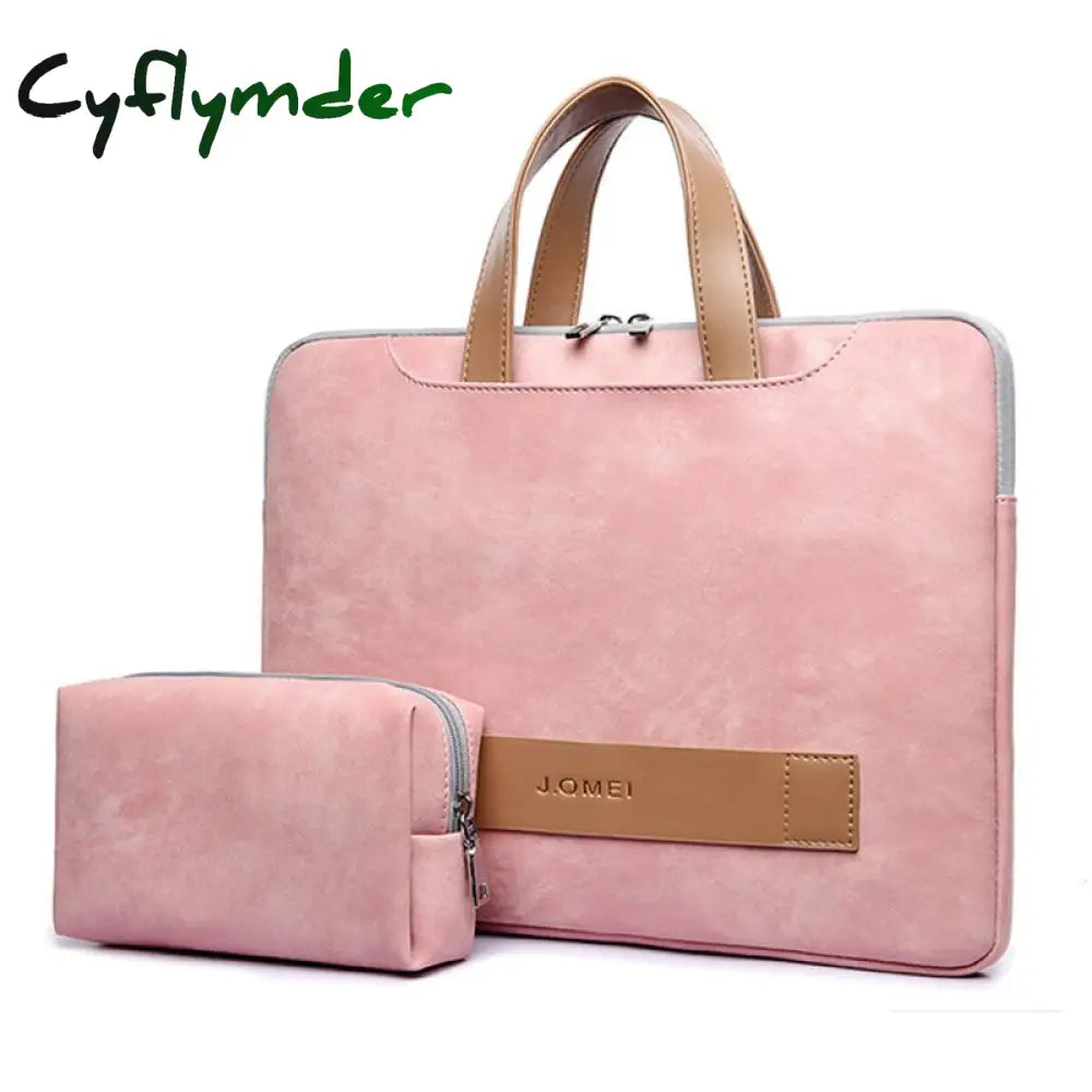 Cyflymder Shockproof Laptop Bag 14 Inch Waterproof Sleeve With Handle Notebook Computer For Macbook