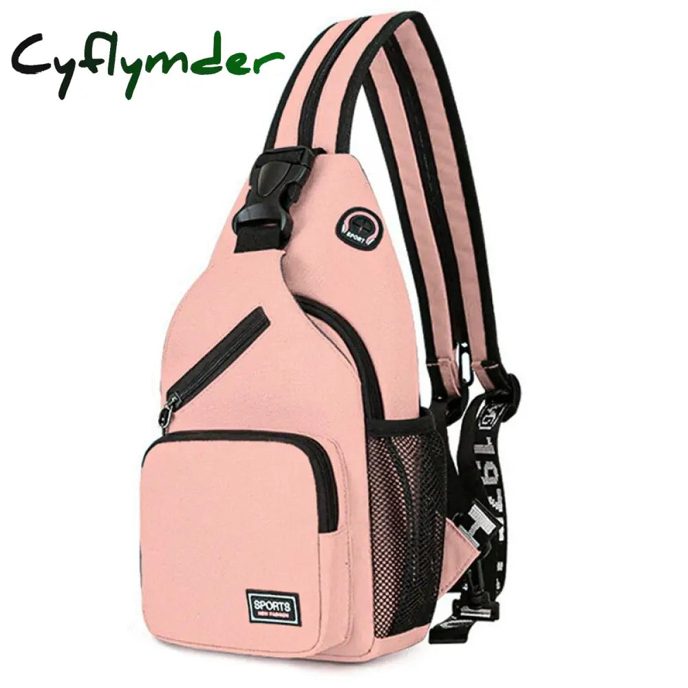 Cyflymder Shoulder Bag Man Casual Chest Business Male Multi-Functional Men’s Backpack Cycling