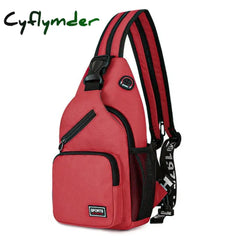 Cyflymder Shoulder Bag Man Casual Chest Business Male Multi-Functional Men’s Backpack Cycling