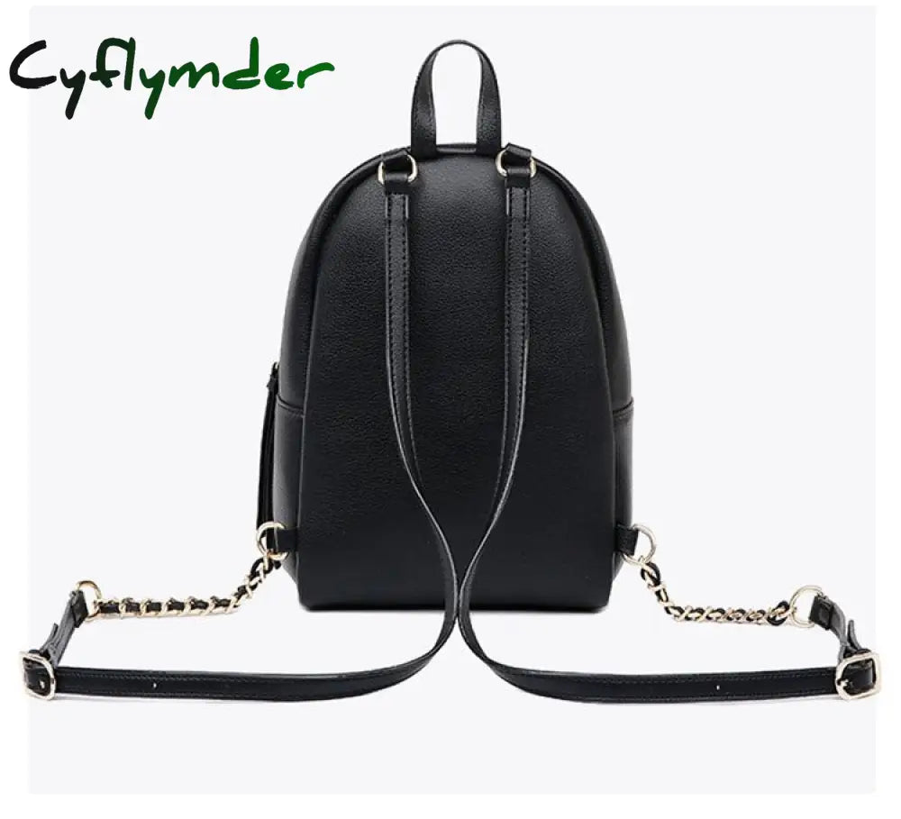 Cyflymder Shoulder Bag Women European And American Style Backpack Ladies Fashion All-Match Lingge