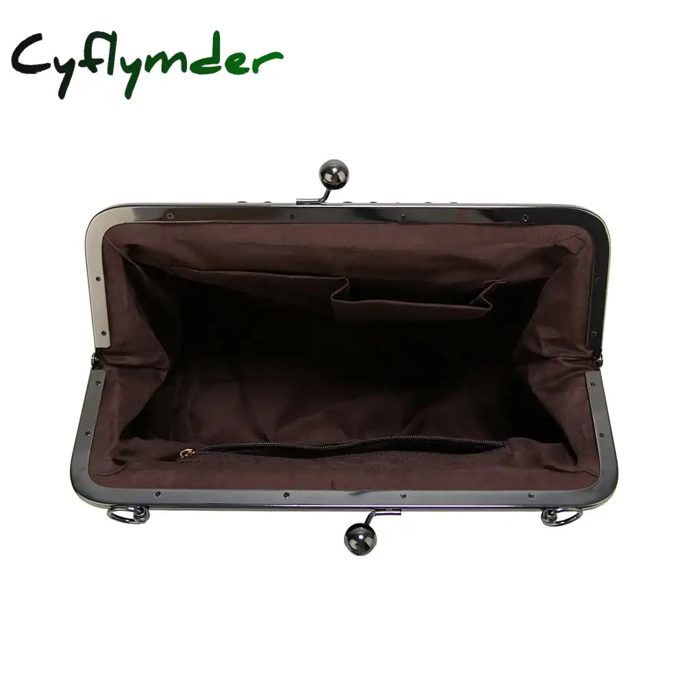 Cyflymder Shoulder Bags Women Retro Frame Purses Girls Crossbody Messenger Bag Small Handbags For