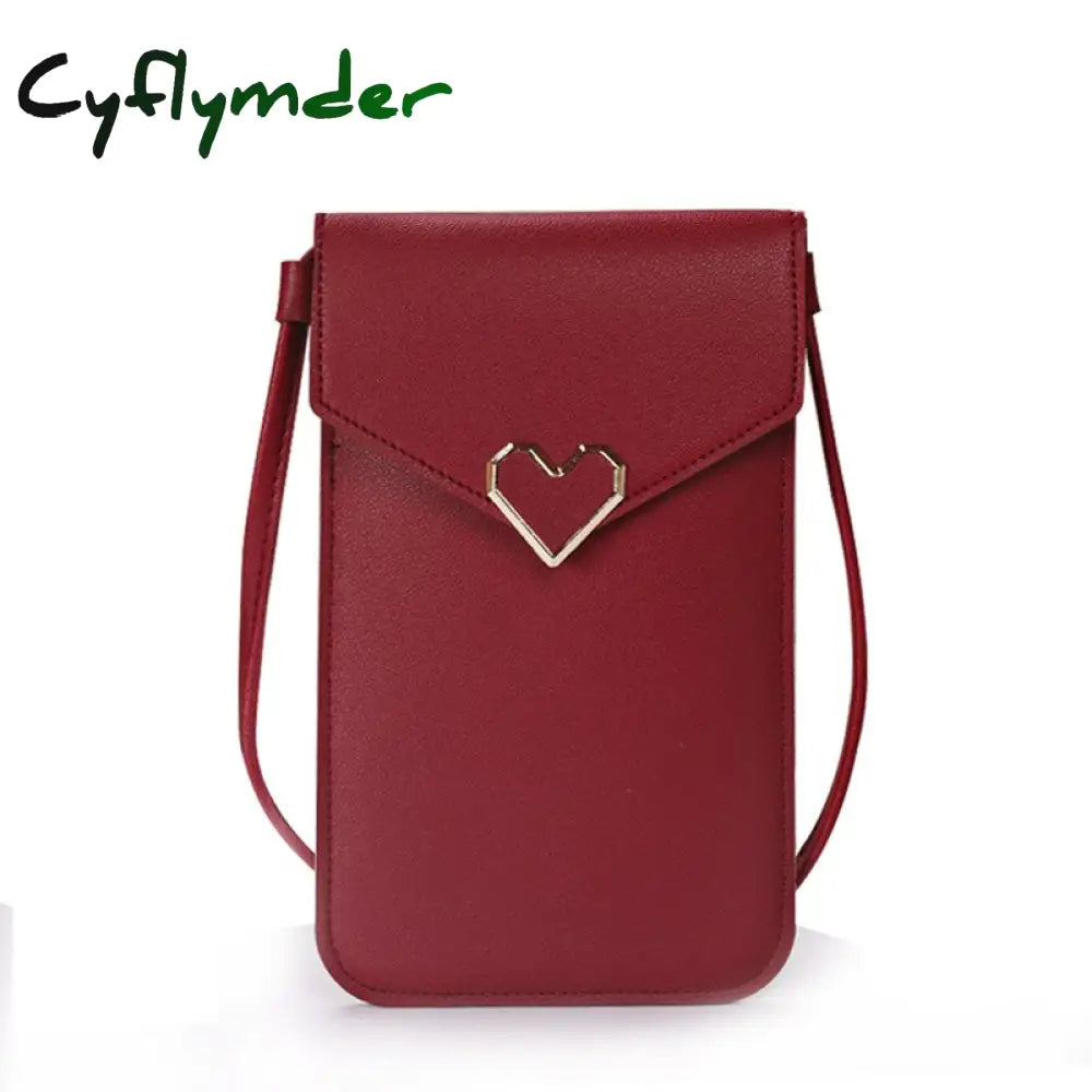 Cyflymder Shoulder Wallet Women Phone Purse Bag Women’s Handbag Long Wristlet Wallets Clutch