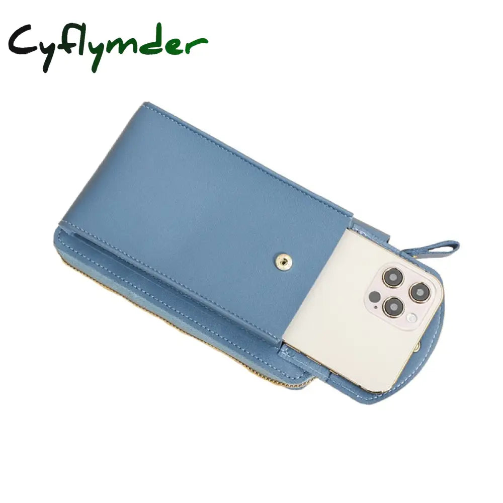 Cyflymder Shoulder Wallet Women Phone Purse Bag Women’s Handbag Long Wristlet Wallets Clutch