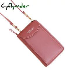 Cyflymder Shoulder Wallet Women Phone Purse Bag Women’s Handbag Long Wristlet Wallets Clutch