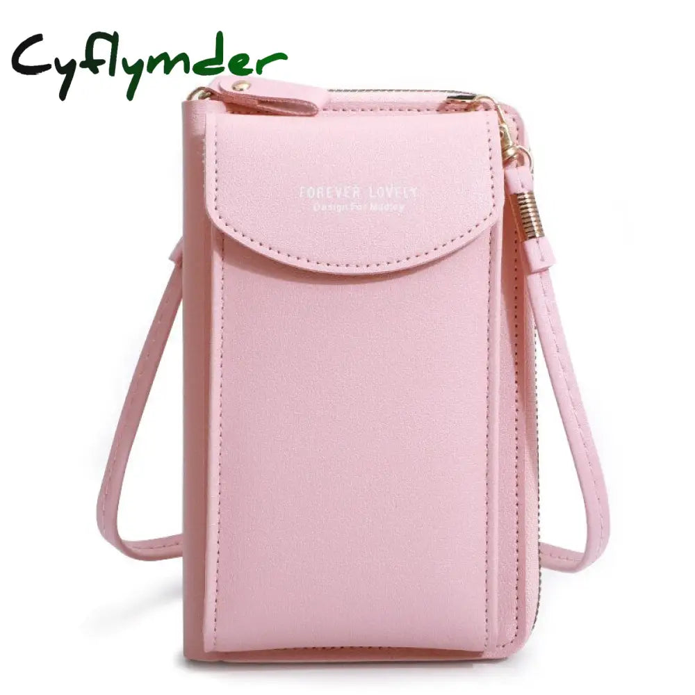 Cyflymder Shoulder Wallet Women Phone Purse Bag Women’s Handbag Long Wristlet Wallets Clutch