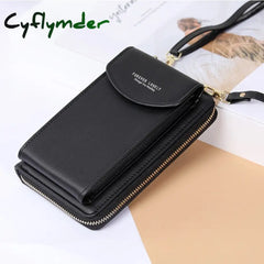 Cyflymder Shoulder Wallet Women Phone Purse Bag Women’s Handbag Long Wristlet Wallets Clutch