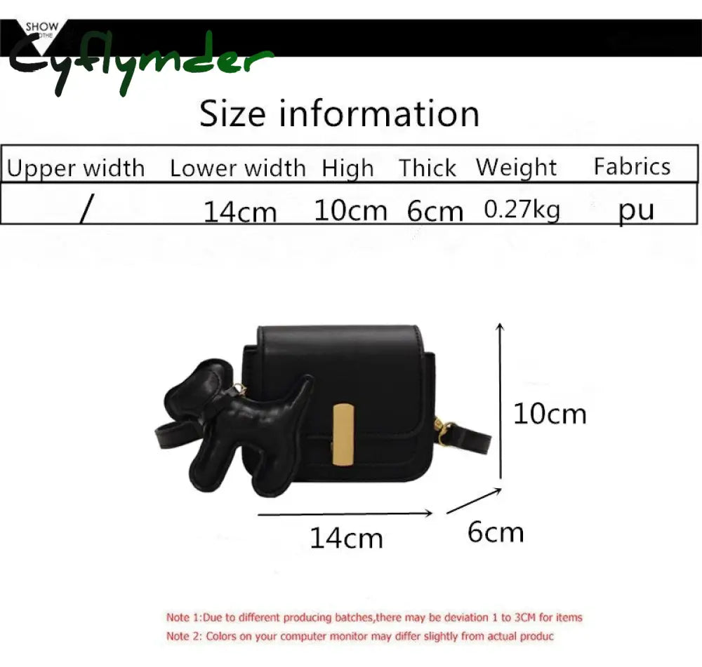 Cyflymder Simple Square Shoulder Bags For Women Pure Color Wild Crossbody Bag Retro Casual Handbags