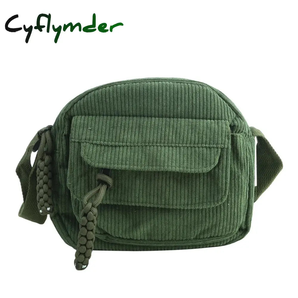 Cyflymder Simple Versatile Crossbody Bag Fashionable Casual Small Square Bag Personalized Commuting Shoulder Bag