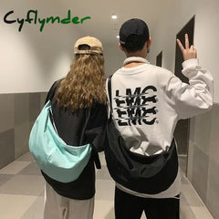 Cyflymder Single-Shoulder Bag New Street Trend Large Capacity Backpack Simple Dumpling Fashion