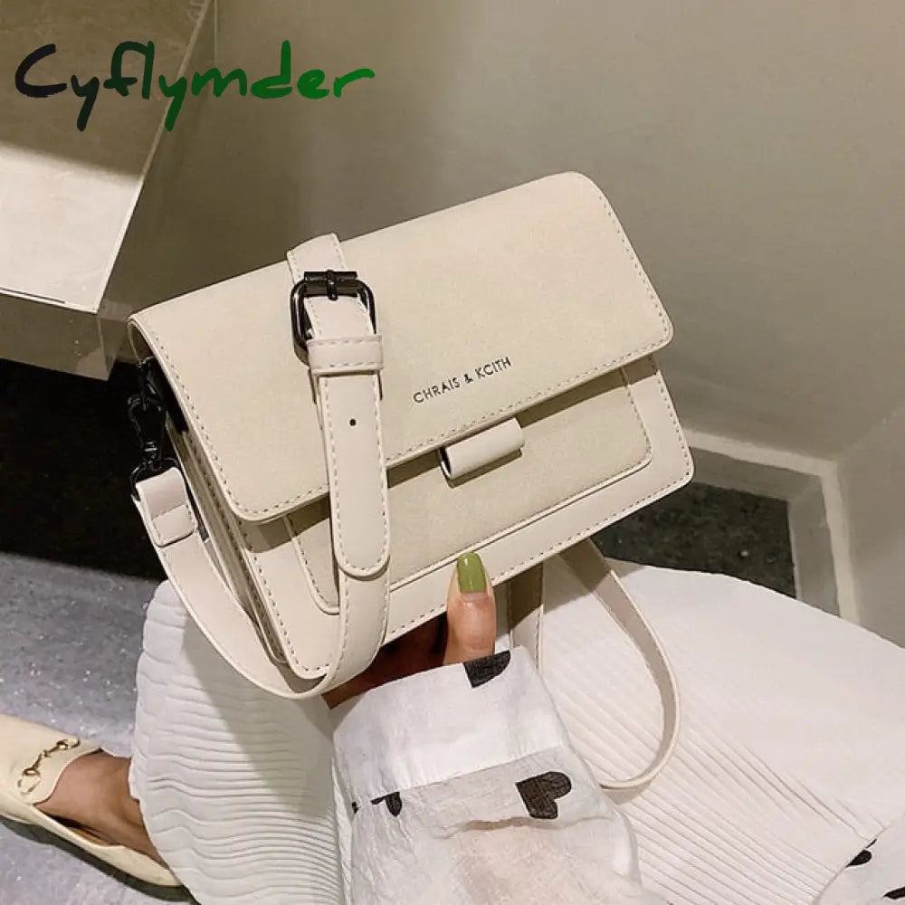 Cyflymder Small Bag Women New Korean Version Of Small Square Wide Shoulder Strap Fashion Joker