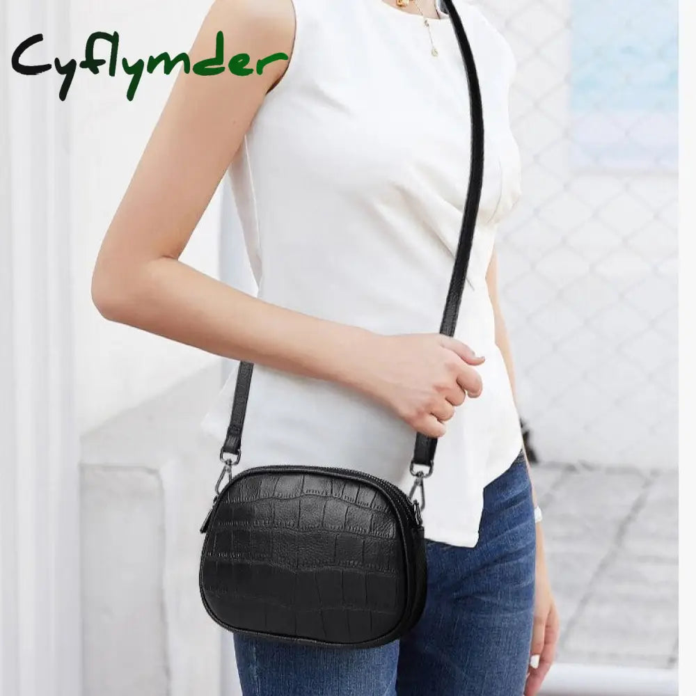 Cyflymder Small Bags Hor High Quality Women Messenger Female Mini Shoulder Bag Vintage Genuine