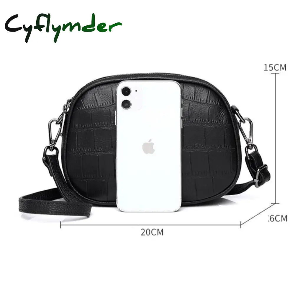 Cyflymder Small Bags Hor High Quality Women Messenger Female Mini Shoulder Bag Vintage Genuine