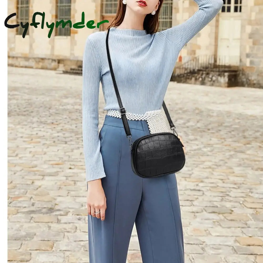 Cyflymder Small Bags Hor High Quality Women Messenger Female Mini Shoulder Bag Vintage Genuine