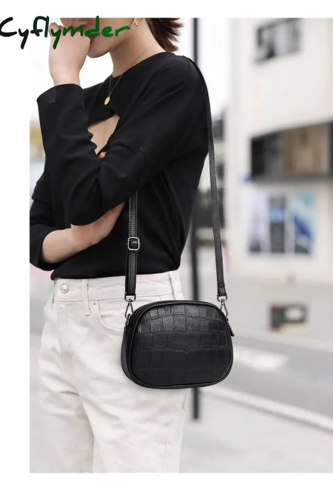 Cyflymder Small Bags Hor High Quality Women Messenger Female Mini Shoulder Bag Vintage Genuine