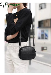 Cyflymder Small Bags Hor High Quality Women Messenger Female Mini Shoulder Bag Vintage Genuine