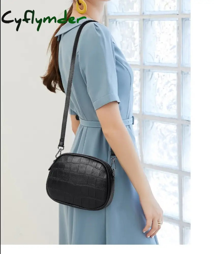 Cyflymder Small Bags Hor High Quality Women Messenger Female Mini Shoulder Bag Vintage Genuine