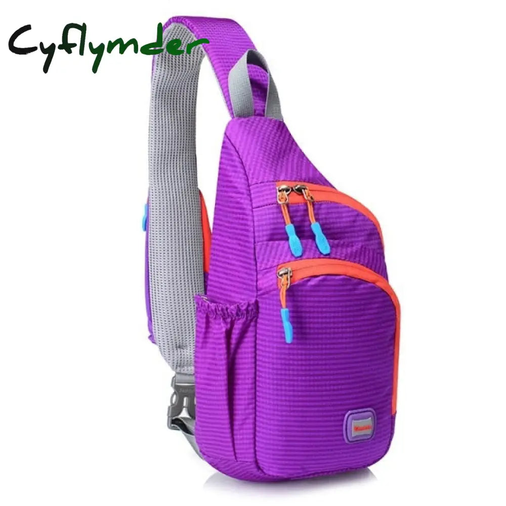 Cyflymder Small Crossbody Chest Bags For Women Sling Sport Bottle Bagpack Female Multifunctional