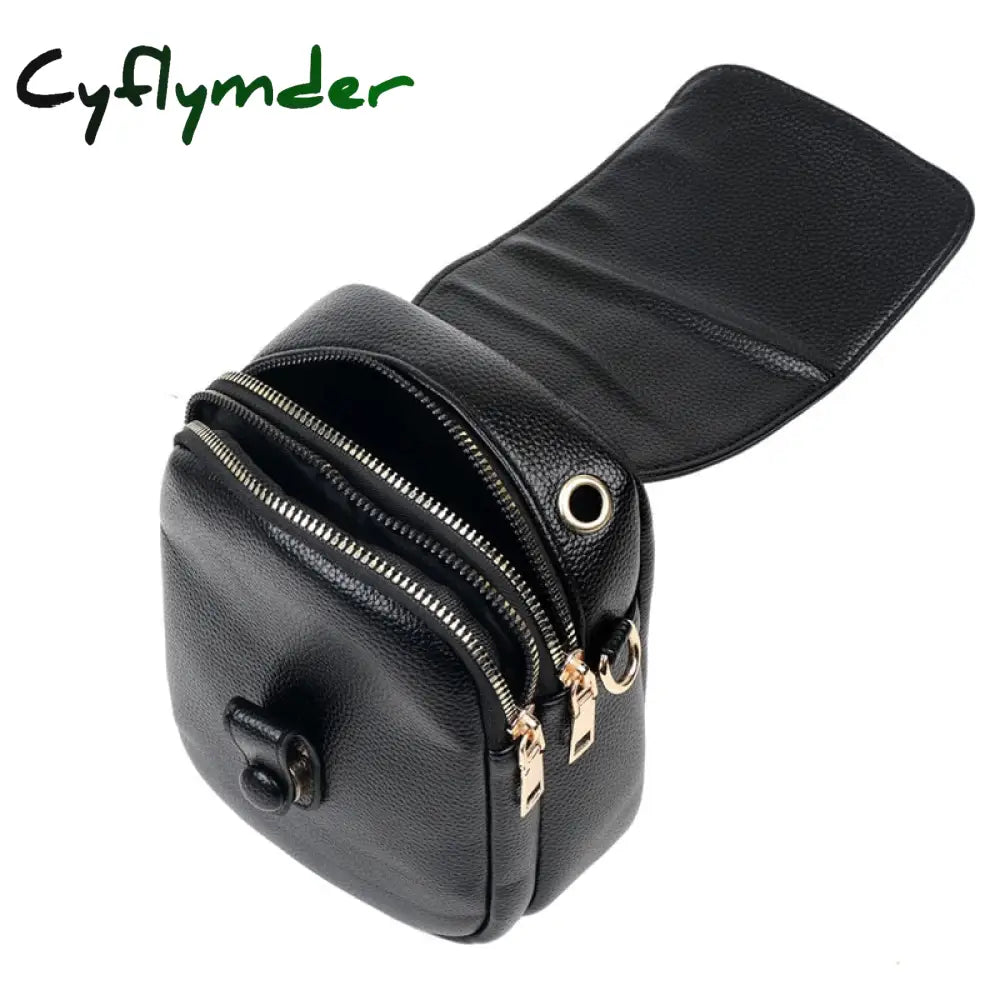 Cyflymder Small Handbag For Women Solid Color Crossbody Bag Shoulder Female High Quality Messenger